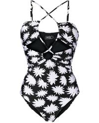 PATBO - Dahlia Floral-print Swimsuit - Lyst