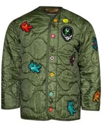 MadeWorn - Patch-Detail Padded Jacket - Lyst