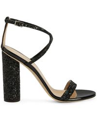Giuseppe Zanotti - Tara Sandalen Im Glitter-Look 110Mm - Lyst