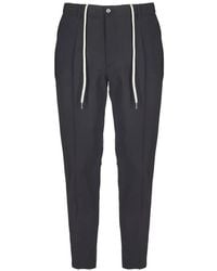 BE ABLE - Pantalon Plissé Riccardo À Lien De Resserrage - Lyst