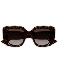 Gucci - Gg1975S Logo Geometric Sunglasses - Lyst