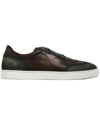Magnanni - Lace-up Leather Sneakers - Lyst