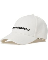 KARL LAGERFELD - K/Essential Baseball Cap - Lyst