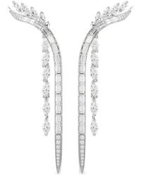 Swarovski - Mesmera Crystal-Embellished Drop Earrings - Lyst