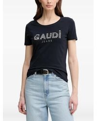 GAUDI - T-Shirt À Ornements Métalliques - Lyst