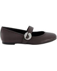 Coperni - Strap C-Shape Buckle Ballet Flats - Lyst