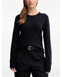 Barbour - Button-Embellishment Sweater - Lyst