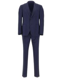Corneliani - Single-Breasted Buttoned Suit - Lyst