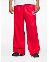 adidas - Logo-Patch Track Pants - Lyst