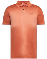 DIESEL - T-Rejust-R3 Logo-Embroidered Polo Shirt - Lyst