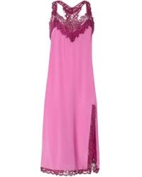 Pinko - Aguglia V-Neck Midi Dress - Lyst