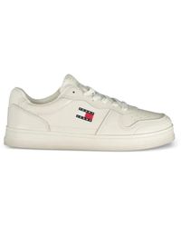 Tommy Hilfiger - Perforated-Panel Logo-Patch Sneakers - Lyst