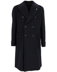 Luigi Bianchi - Double-Breasted Drop S Coat - Lyst