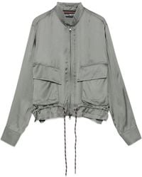 Collection Privée - Satik Satin-Finish Drawstring Jacket - Lyst