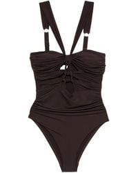 Zimmermann - Ring Detail Swimsuit - Lyst
