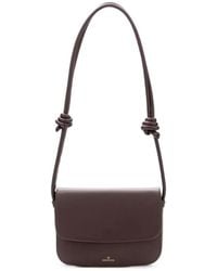 La Portegna - Lucía Knotted-Strap Shoulder Bag - Lyst