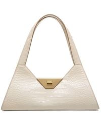 Bally - Small Trilliant Embossed-python Shoulder Bag - Lyst
