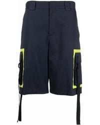MSGM - Tassel-Detail Knee-Length Shorts - Lyst