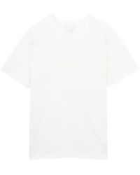 A.P.C. - Logo-Print Short-Sleeve T-Shirt - Lyst