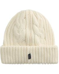Woolrich - Bonnet En Maille Torsadée - Lyst