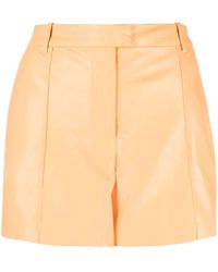 Stand Studio - Kirsty Faux-leather Shorts - Lyst