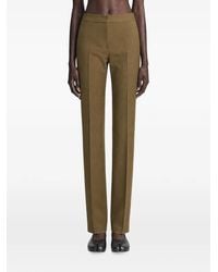 Max Mara - Pantalon Droit À Plis Marqués - Lyst