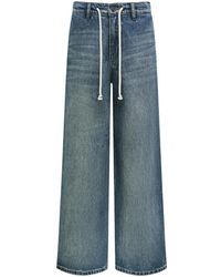 12 STOREEZ - Mid-Rise Wide-Leg Jeans - Lyst