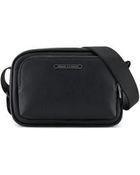 ARMANI EXCHANGE - Logo-Plaque Messenger Bag - Lyst