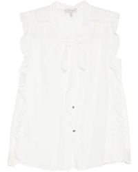 Shiatzy Chen - Lace Chiffon Halter Top - Lyst