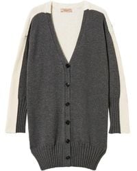 Twinset - Colour-Block Cardigan - Lyst