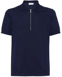 Ferragamo - Piquet Cotton Polo Shirt - Lyst