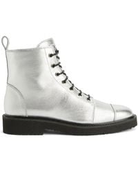 Giuseppe Zanotti - Thora Lace-Up Ankle Boots - Lyst