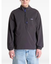 Patagonia - Outdoor Everyday Marsupial Half-Zip Logo-Patch Jacket - Lyst