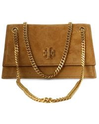 Tory Burch - Sac Porté Épaule À Plaque Logo - Lyst