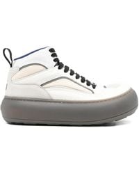 Moschino - Lace-Up Sneakers - Lyst