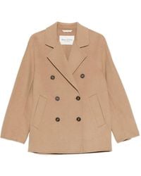 Marc O' Polo - Double-Breasted Coat - Lyst