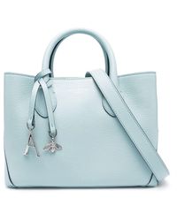 Aspinal of London midi Mayfair leather tote bag - ShopStyle
