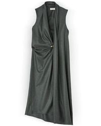 RETORI - Wrap-Style Sleeveless Maxi Dress - Lyst