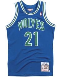 Mitchell & Ness - "Nba Minnesota Timberwolves 1995 Kevin Garnett" Authentic Jersey Vest Top - Lyst