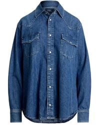 Polo Ralph Lauren - Western-Style Denim Shirt - Lyst