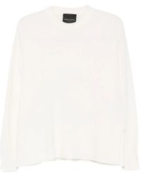 Roberto Collina - Pullover mit Rundhalsausschnitt - Lyst
