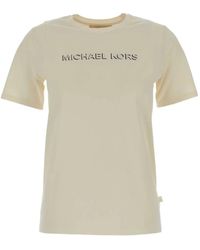 MICHAEL Michael Kors - Shadow-Embossed Logo T-Shirt - Lyst