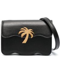 Palm Angels - Mini-Tasche mit Logo-Schild - Lyst