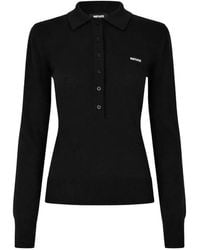 ROTATE BIRGER CHRISTENSEN - Polo À Patch Logo - Lyst