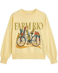 FARM Rio - Bicycle Graphic Sweater - Lyst