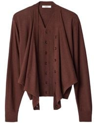 Lemaire - Trompe-L'Œil Cardigan - Lyst
