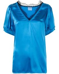 Macgraw - Blusa Shadow Con Detalles De Encaje - Lyst
