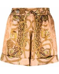 Philipp Plein - Short À Imprimé Baroque - Lyst