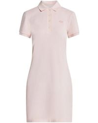 Lacoste - Slim Fit Stretch Mini Piqué Polo Dress - Lyst