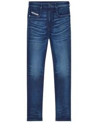 DIESEL - Slim Regular Waist 2062 D-Strukt Joggjeans - Lyst